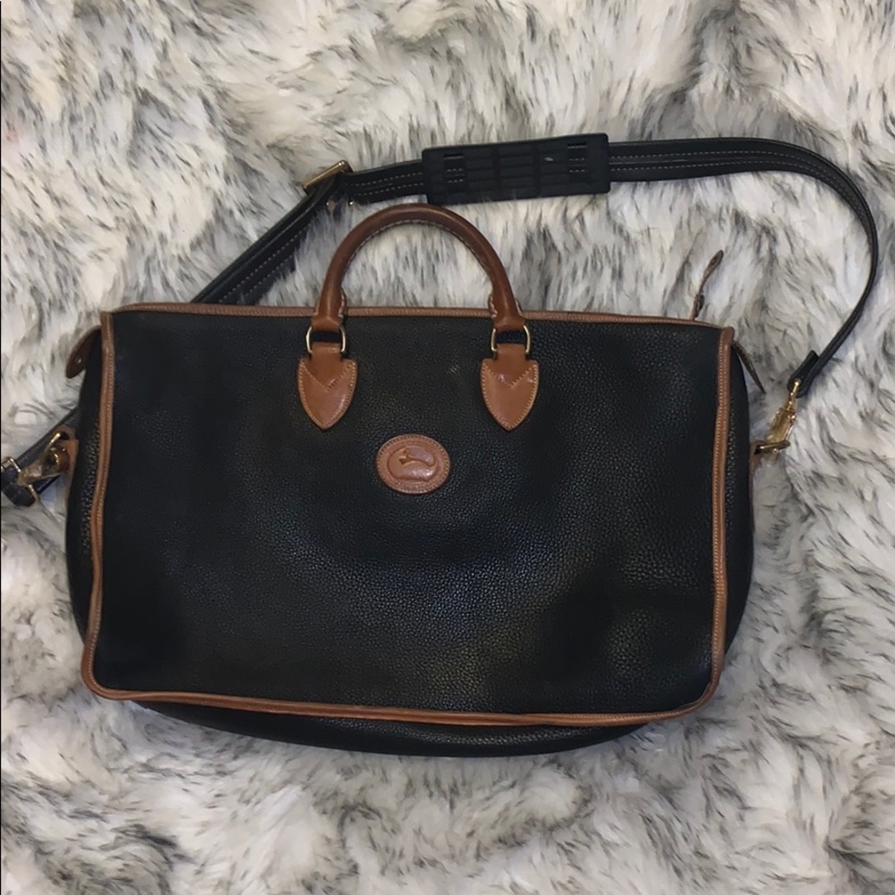 dooney and Bourke travel bag leather